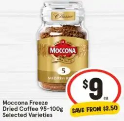 IGA Moccona Freeze Dried Coffee offer