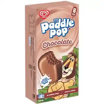 Woolworths Streets Paddle Pop 544ml Pk 8 – From the Freezer offer