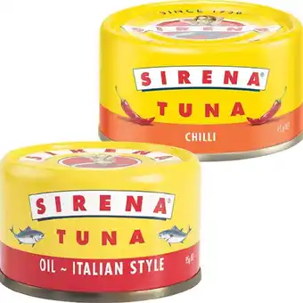 Woolworths Sirena Tuna 95g offer