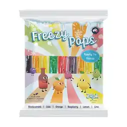 Woolworths Gerard Family Foods Freezy Pops 24 x 70ml offer