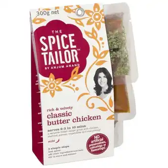 Woolworths The Spice Tailor Curry Kits 225-300g offer