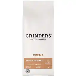 Woolworths Grinders Coffee Beans 1 kg offer