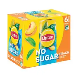 Woolworths Lipton Ice Tea 6 x 240ml offer