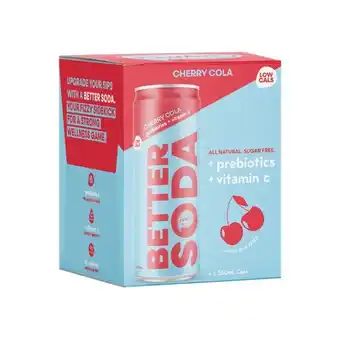 Woolworths Nexba Better Soda 4 x 330ml offer