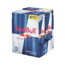 Woolworths Red Bull Energy Drink 4 x 250ml offer