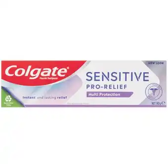 Woolworths Colgate Sensitive Toothpaste Pro-Relief Multi Protection 110g offer