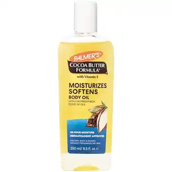 Woolworths Palmer’s Cocoa Butter Formula Moisturising Body Oil 250ml offer