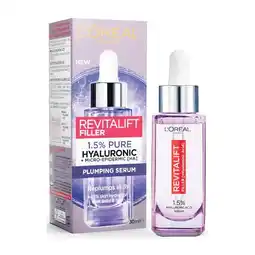 Woolworths L’Oreal Paris Revitalift Filler Plumping Serum 30ml offer