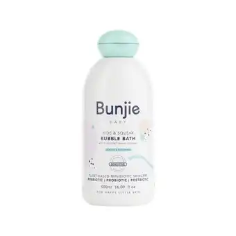 Woolworths Bunjie Baby Bubble Bath 500ml offer