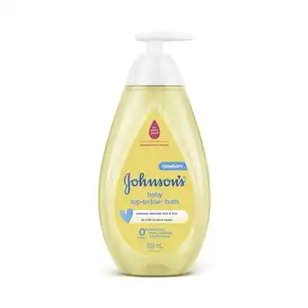 Woolworths Johnson’s Baby Top To Toe Bath 500ml offer