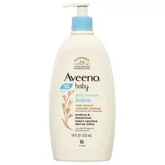 Woolworths Aveeno Baby Lotion 532ml offer