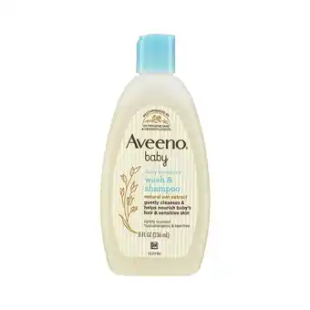 Woolworths Aveeno Baby Wash & Shampoo 236ml offer