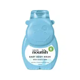 Woolworths Naturely Nourish Baby Body Wash 275ml offer