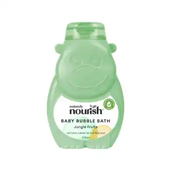 Woolworths Naturely Nourish Baby Bubble Bath 275ml offer