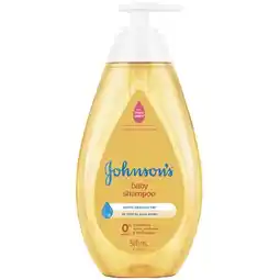 Woolworths Johnson’s Baby Shampoo 500ml offer