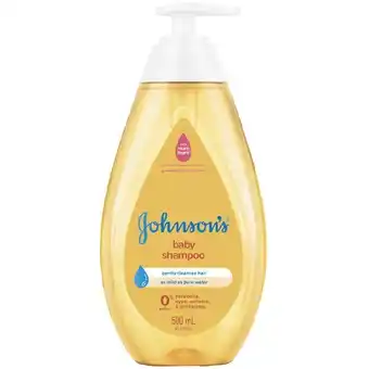 Woolworths Johnson’s Baby Shampoo 500ml offer