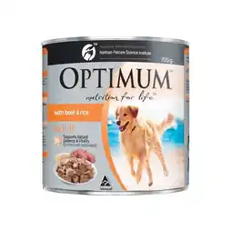 Woolworths Optimum Wet Dog Food 680-700g offer