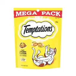 Woolworths Temptations Cat Treats 180g offer