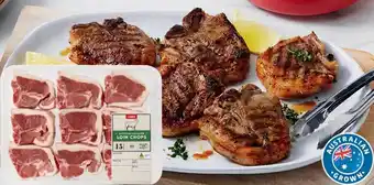 Coles Coles Australian Lamb Loin Chops offer