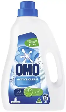 Coles Omo Laundry Liquid 2 Litre offer