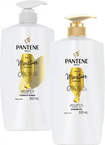 Coles Pantene Shampoo or Conditioner 900mL offer