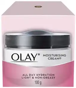 Coles Olay Moisturising Cream 100g offer