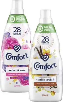 Coles Comfort Fabric Conditioner Fragrance Collection 900mL offer