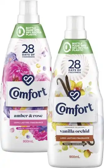 Coles Comfort Fabric Conditioner Fragrance Collection 900mL offer