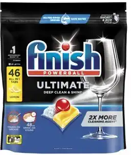 Coles Finish Ultimate Dishwashing Tablets 46 Pack offer