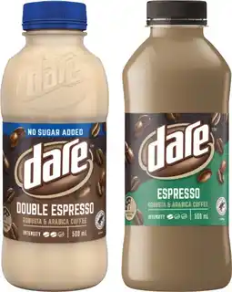 Coles Dare Flavoured Milk 500mL offer