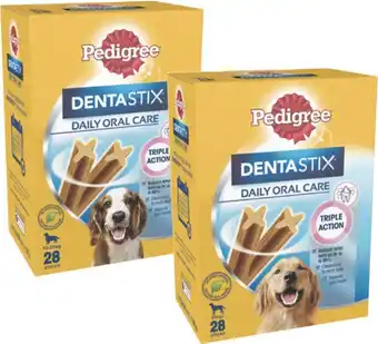 Coles Pedigree Dentastix 28 Pack offer