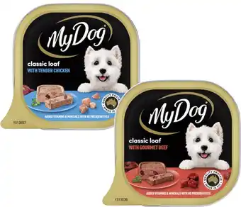 Coles My Dog Dog Food Tray 100g offer