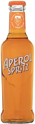 Coles Aperol Spritz Bottles 4x200mL offer