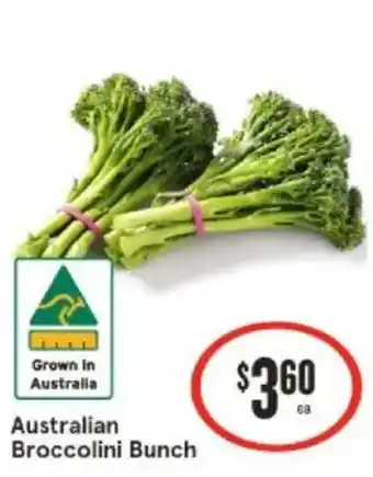 IGA Australian broccolini bunch offer