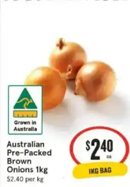 IGA Australian pre-packed brown onions offer