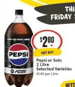 IGA Pepsi or solo offer