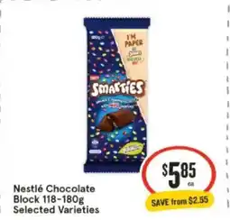 IGA Nestlé chocolate block offer