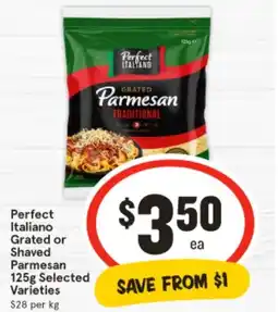 IGA Perfect Italiano Grated or Shaved Parmesan offer