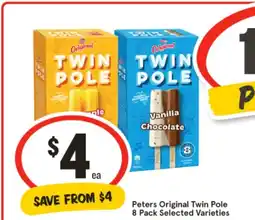 IGA Peters original twin pole offer