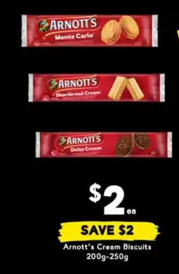 Drakes Arnott's Cream Biscuits offer