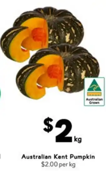 Drakes Australian Kent Pumpkin offer