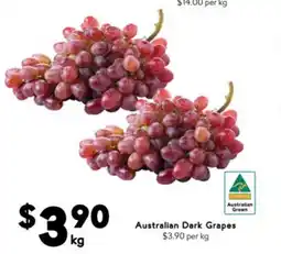 Drakes Australian Dark Grapes offer