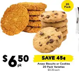 Drakes Anzac Biscuits or Cookies offer