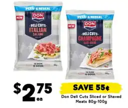 Drakes Don Deli Cuts Sliced or Shaved Meats offer