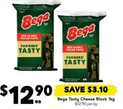 Drakes Bega Tasty Cheese Block offer