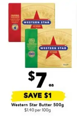 Drakes Western star butter offer