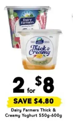 Drakes Dairy Farmers Thick & Creamy Yoghurt offer