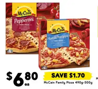 Drakes McCain Family Pizza offer