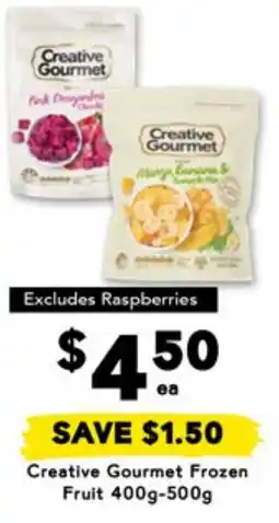 Drakes Creative Gourmet Frozen Fruit offer