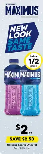 Drakes Maximus Sports Drink offer